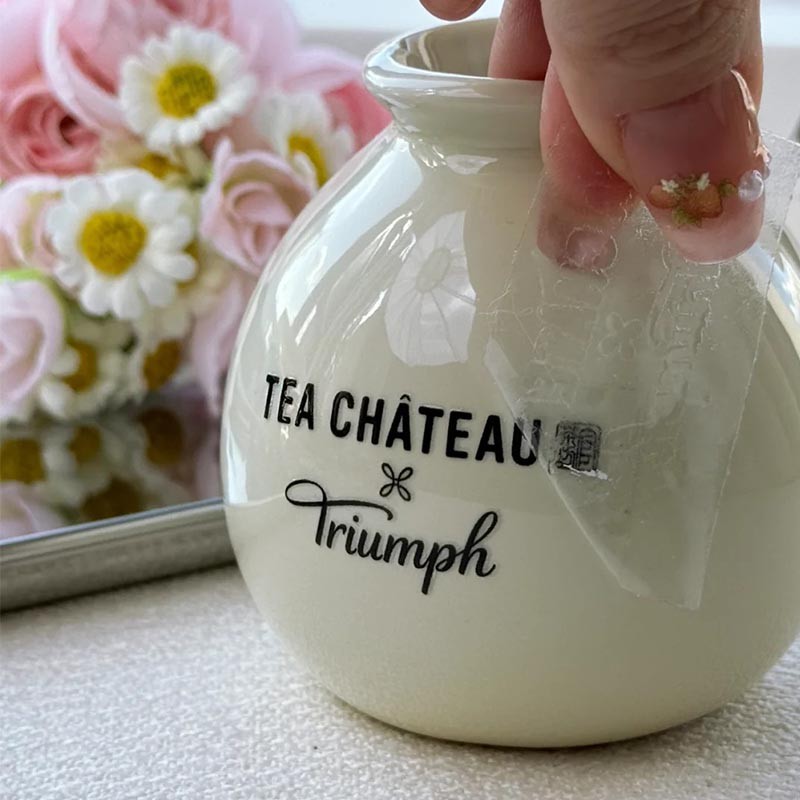 

100pcs Custom UV Transfer Logo Sticker Wrap Personalized DTF Transfer Sticker Labels for cups perfume bottles lips