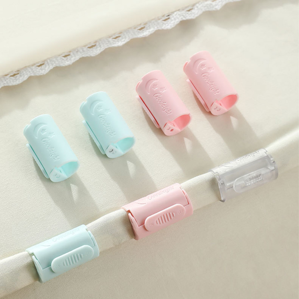 12pcs Penjepit Sprei Kasur Anti Geser Jepit Sprei Kasur Klip Penjepit Sprei Selimut Tahan Slip Klip 