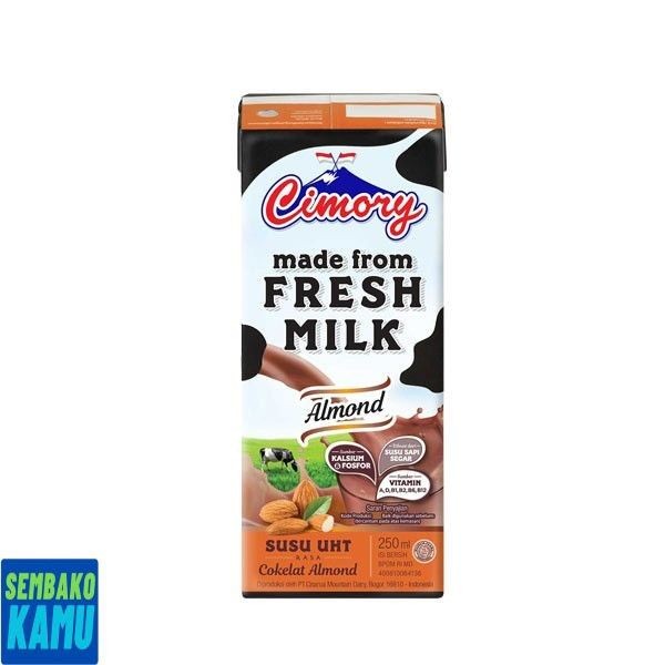 

Cimory Uht Milk Almond 250 ml - Susu