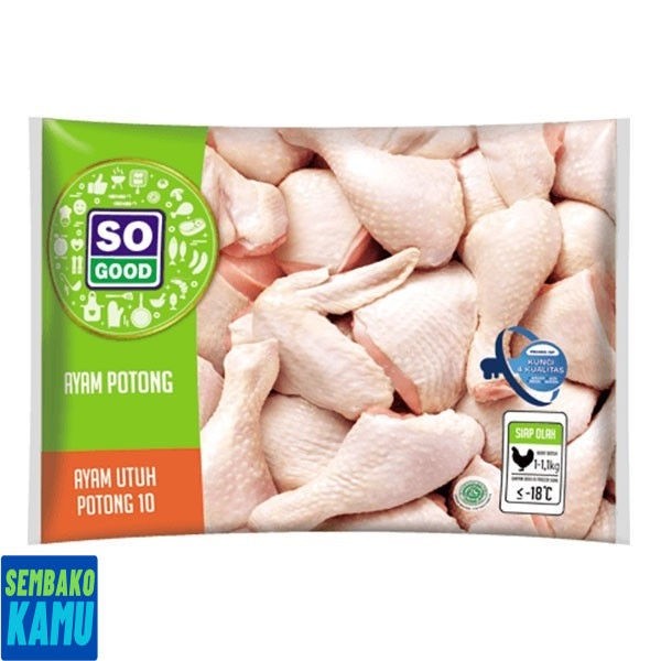 

So Good Ayam Utuh Potong 10 Pack
