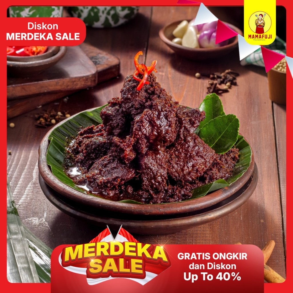 

Mamafuji - Rendang Daging 350gr (Mini Size)