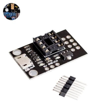 Board Mcu programming ATTiny Support program Chip :  ATtiny13A ATtiny25 ATtiny45 ATtiny85