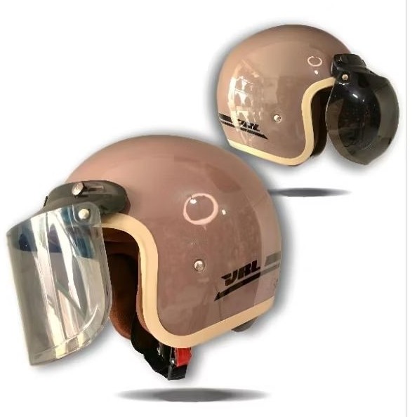 Helm Bogo  Dewasa VRL List Krem