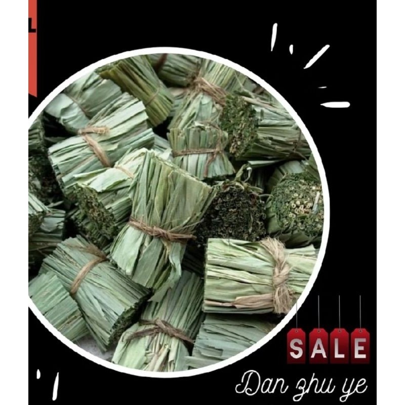 

DAN ZHU YE / DAUN BAMBU KERING / DAUN BAMBU / ZHU YE / RAMUAN HERBAL BAHAN LIANG TEH