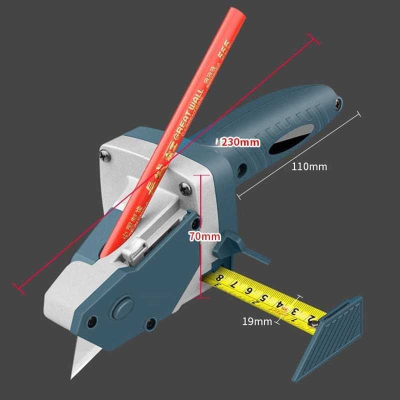 

ARSYSTR TOOHR Alat Pemotong Gypsum Plester Board Cutter Marker with Pen Slot - CMAI-01