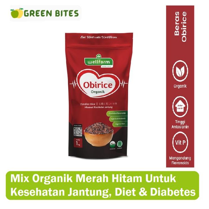 

PROMO! Beras Merah Organik Wellfarm - 1 KG
