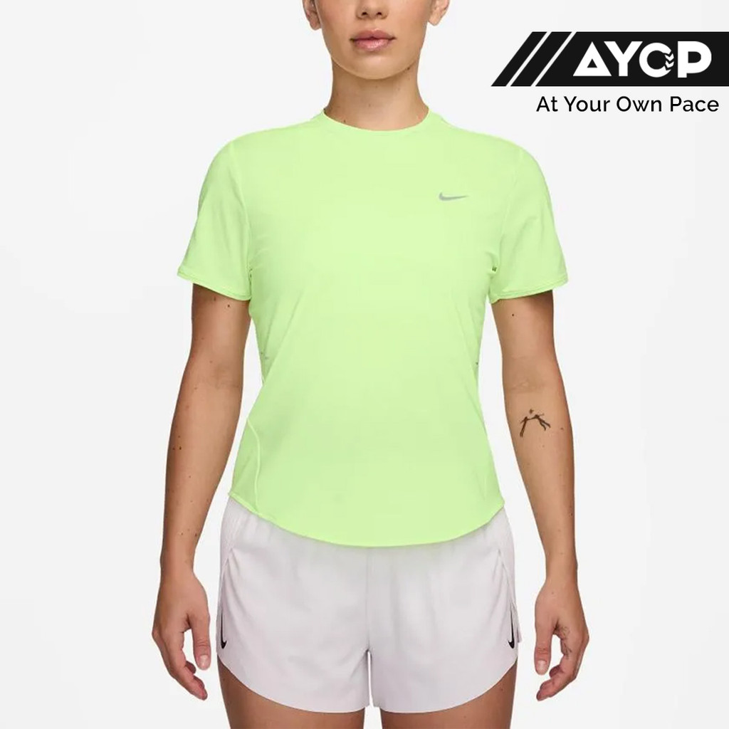 Nike Dri-FIT Swift Women's Running T-Shirt - Barely Volt