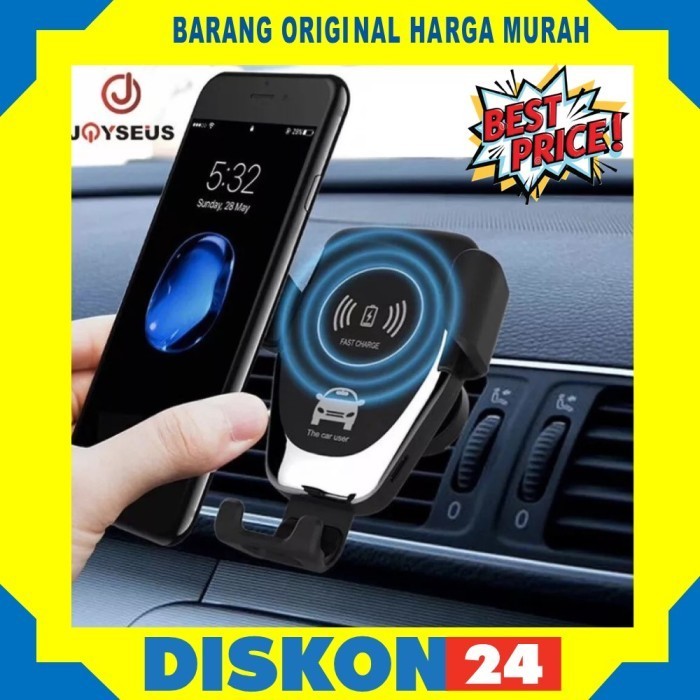 JOYSEUS WIRELESS CHARGER CAR HOLDER JOYSEUS IN AIR VENT CW01