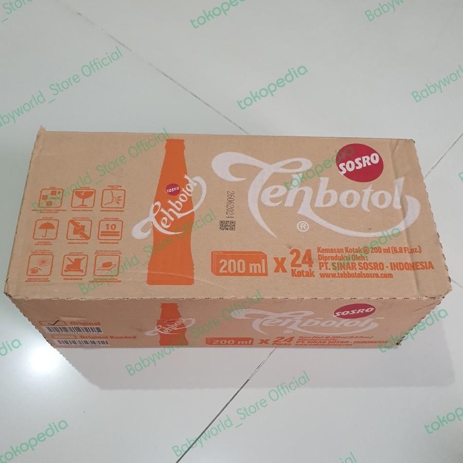 

Teh Botol Sosro Teh Melati Kemasan Kotak Per Dus ( 24 x 200ml )