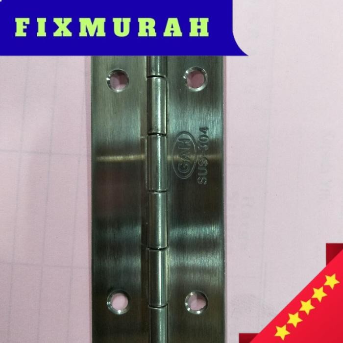 Engsel PIANO stainless steel SUS304 / Engsel piano / Engsel stainless Steel