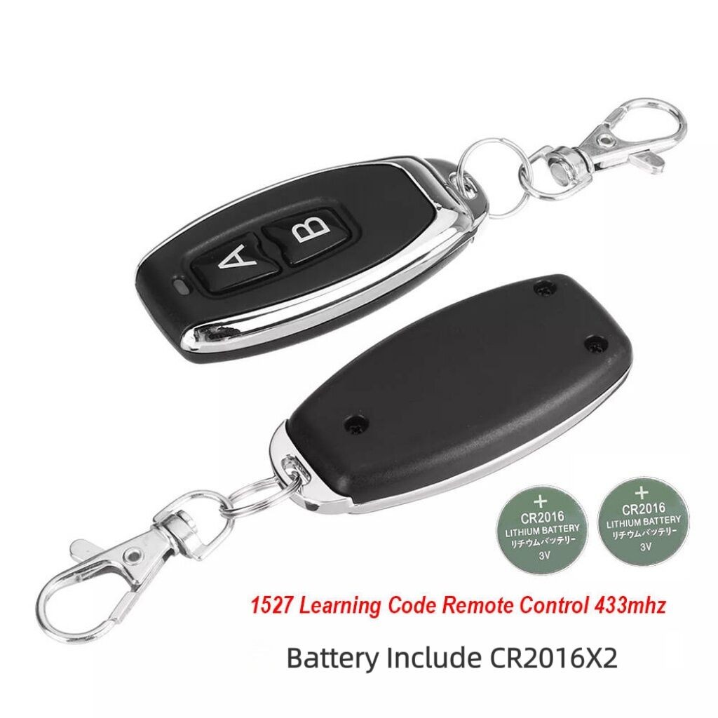Garage Door Remote Control Rolling Code Automatic Electric Gate Door Controls Keychain