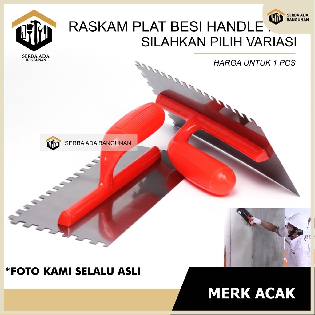 SAB TROWEL IMPORT Plat Baja - Roskam Plester / Plastering Trowel Asli Stainless / Roskam / Raskam / 