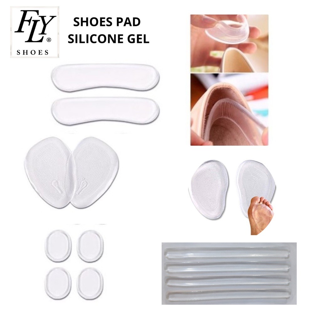TERLARISINSOLE KAKI DEPAN GEL SILICON BANTALAN SEPATU BAHAN GEL SILICON