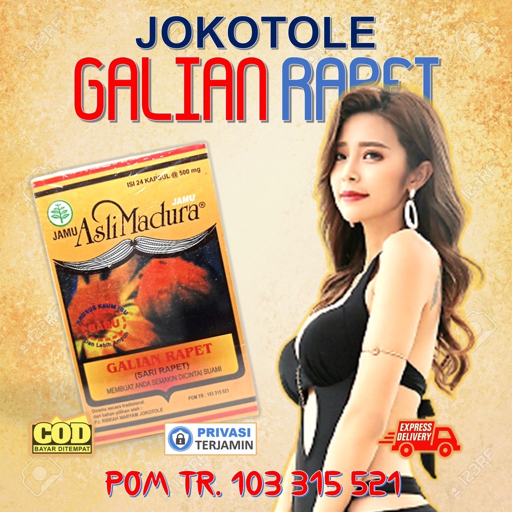 GALIAN RAPET Kapsul Sari Rapet Obat Jamu Herbal Perapat Merapatkan Vagina Miss V Kewanitaan Madura
