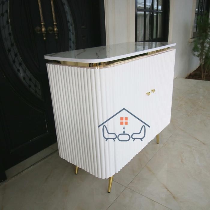 Meja TV Minimalis Giselle | TV Cabinet I Bupet TV minimalis Modern | Lemari Modern Mewah|  Ongkir Mu