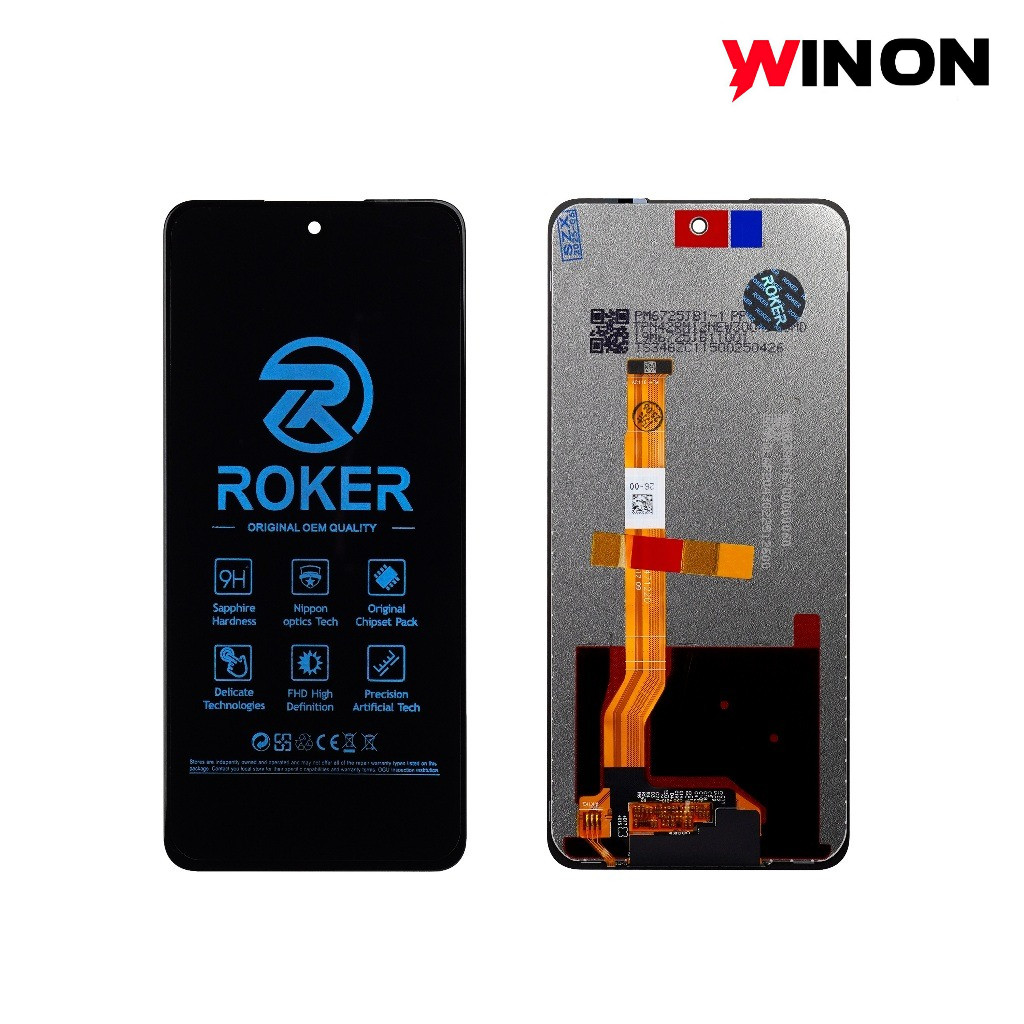 WIN ON - LCD TOUCHSCREEN REALME C67 4G/REALME 12 5G/REALME 12X 5G/REALME C75 4G/NARZO 70X 5G FULLSET