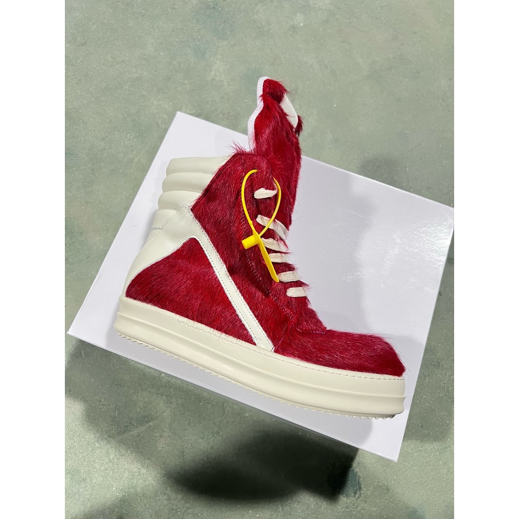 Brand Horsehair High Top Geobasket Quality Men Party Shoes Women Sneaker Casual Owen Design boots & 