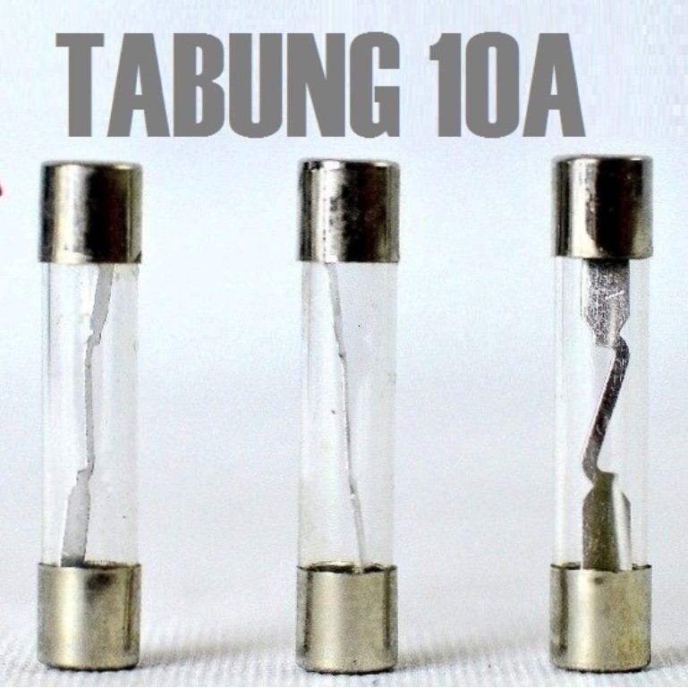 SIKRING TABUNG PANJANG 7.5A 10a 15a 20a 25a 7.5 10 ampere 15 a 20 amper 25 30 a sekring 30mm 30 mm 3