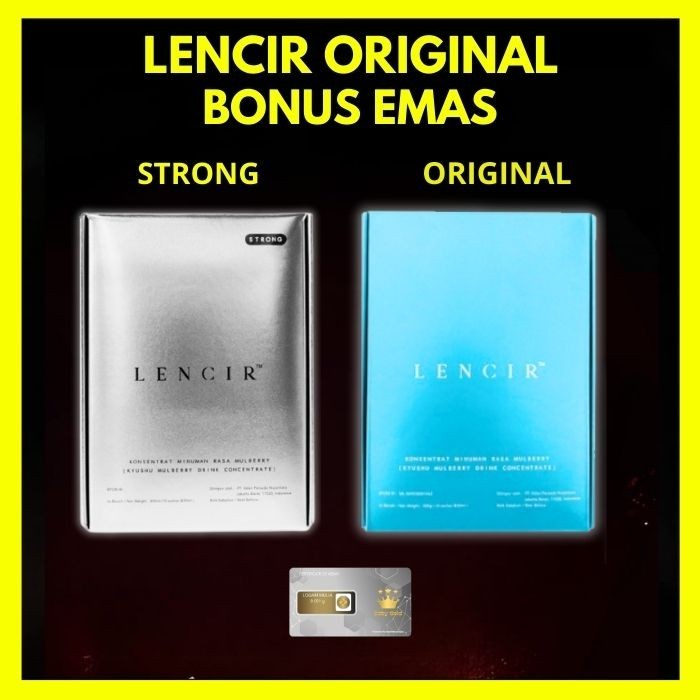 

LENCIR STRONG ORIGINAL - 1 BOX ISI 10 SACHET MINUMAN RASA BLACK RUBY PLUM CHOCOFUN13