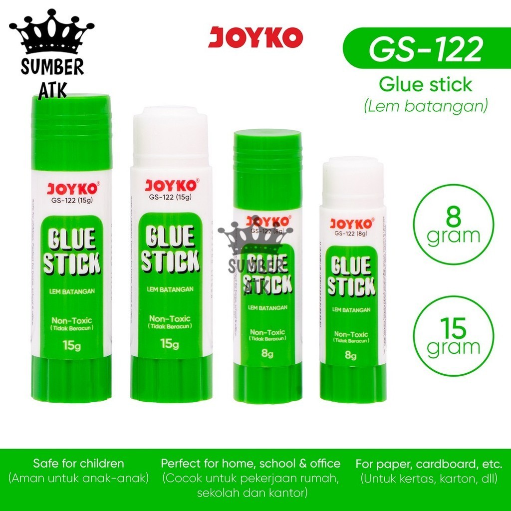 

Glue Stick Lem Batang Joyko GS-122 8 15 gr
