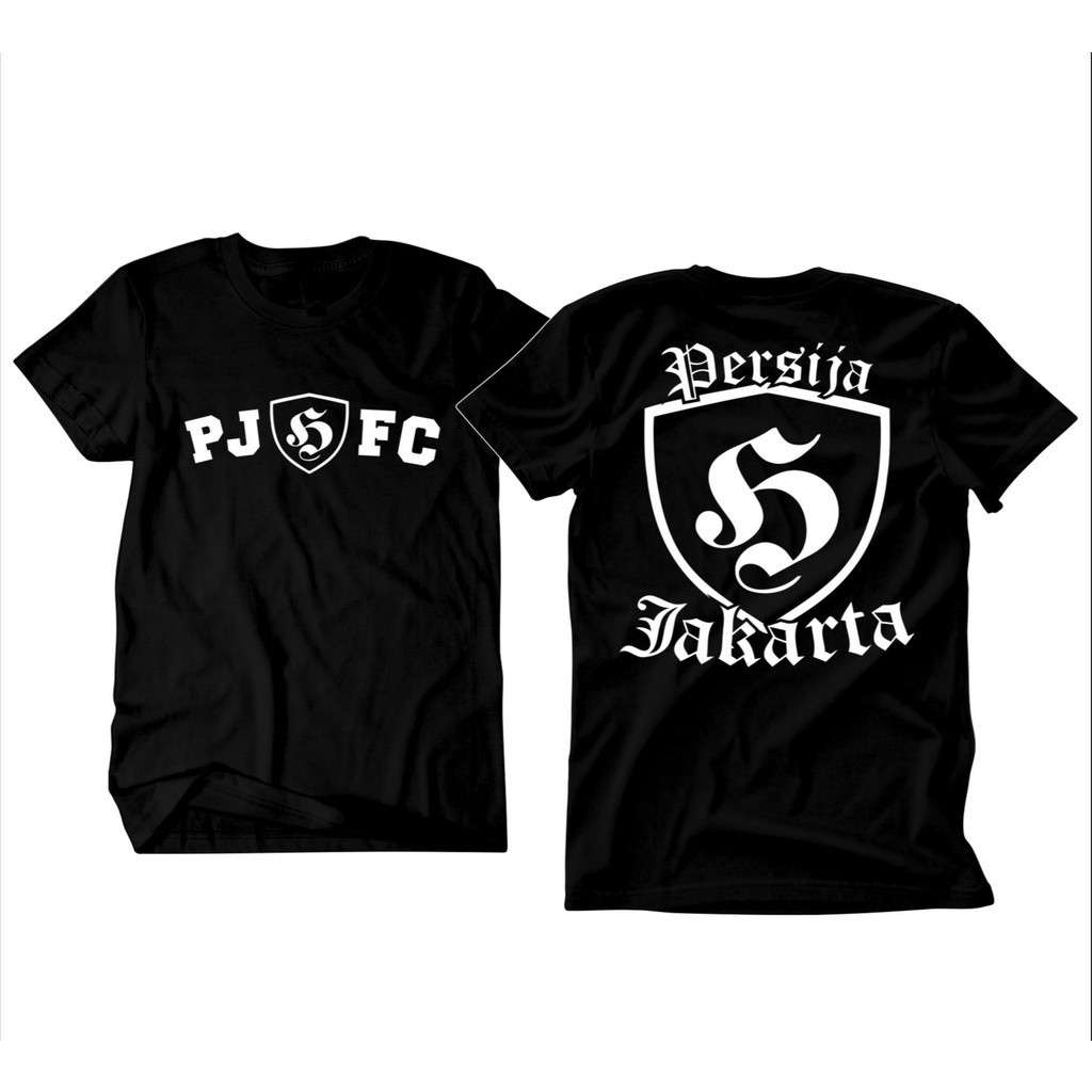 Tshirt KAOS DISTRO KAOS PJFC (PERSIJA JAKARTA) COTTON COMBED 24S (LEBIH TEBAL DARI 30S) Unisex