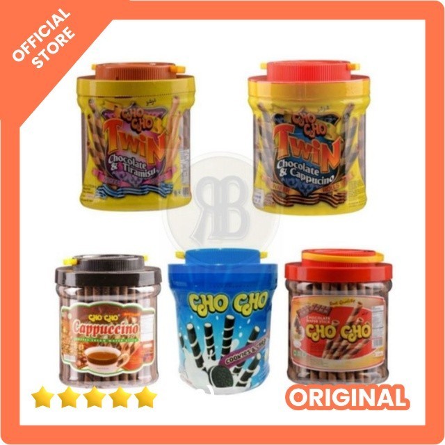 

Cho cho Wafer Stick 500g - Coklat - Tiramisu - cappucino