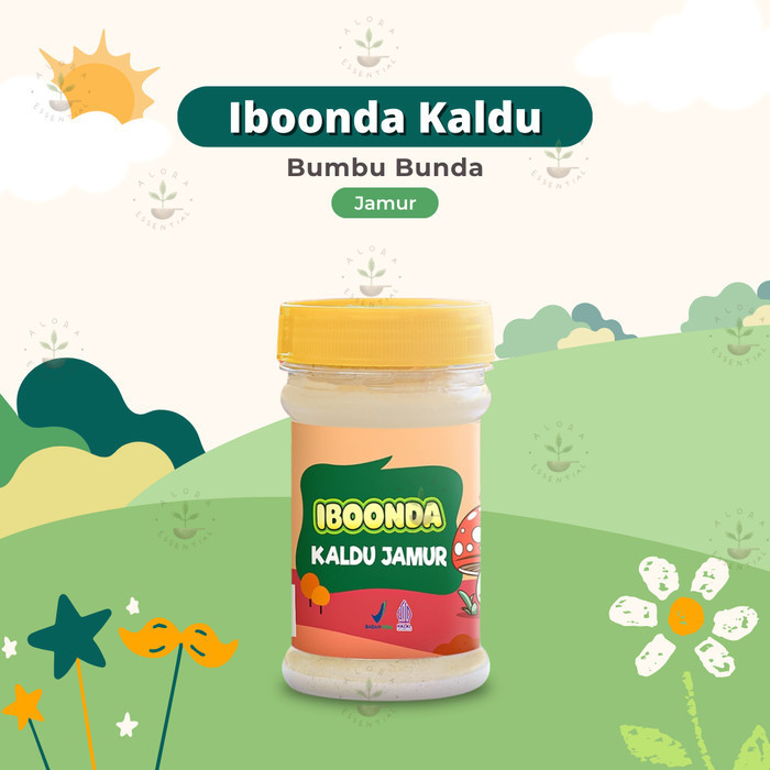 

HEMAT! Bumbu Bunda Iboonda Kaldu MPASI Bayi Homemade - Kaldu Non MSG - Jamur Iboonda