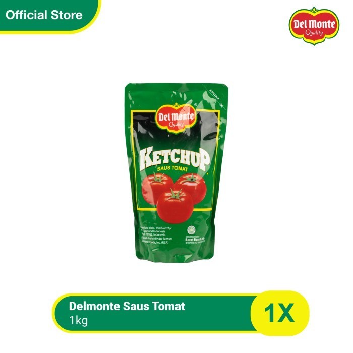 

HEMAT! Delmonte Saus Tomat Pouch 1 kg