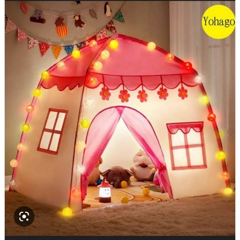 BRH - COD - TENDA MODEL RUMAH DAN ISTANA TENDA ANAK MODEL RUMAH TENDA BERMAIN