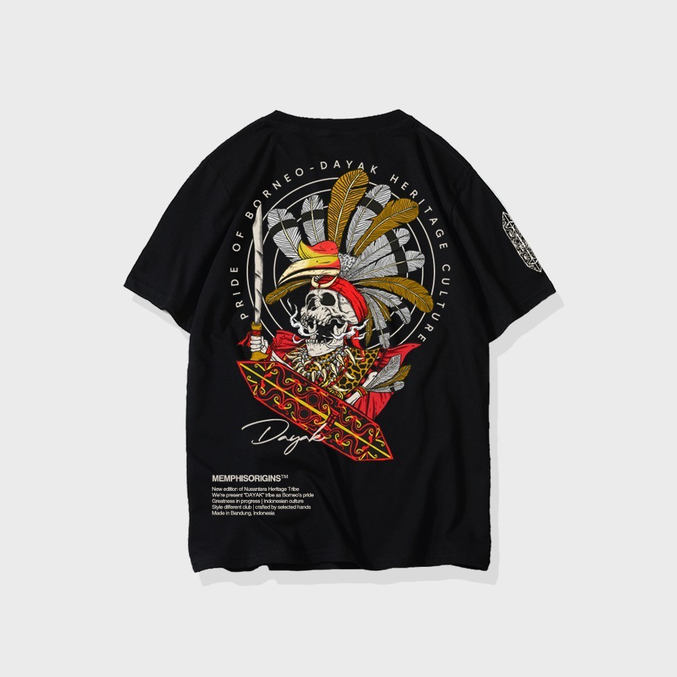 TSHIRT - DAYAK (black)/