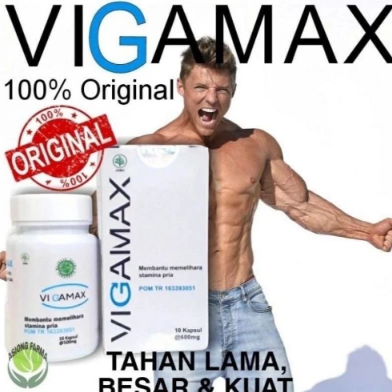 VIGAMAX ASLI VIGAMAX ORIGINAL VIGAMAX SUPLEMEN HERBAL STAMINA PRIA TERBAIK