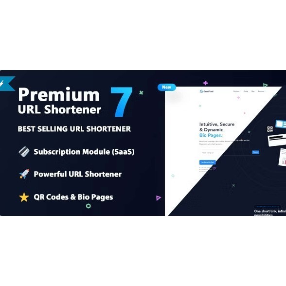 Premium URL Shortener – Link Shortener, Bio Pages & QR Codes (Extended Version)