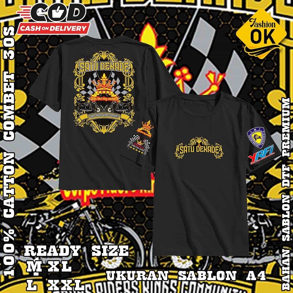 KAOS SATU DEKADE CRKC//KAOS RX KING ORIGINAL 2023