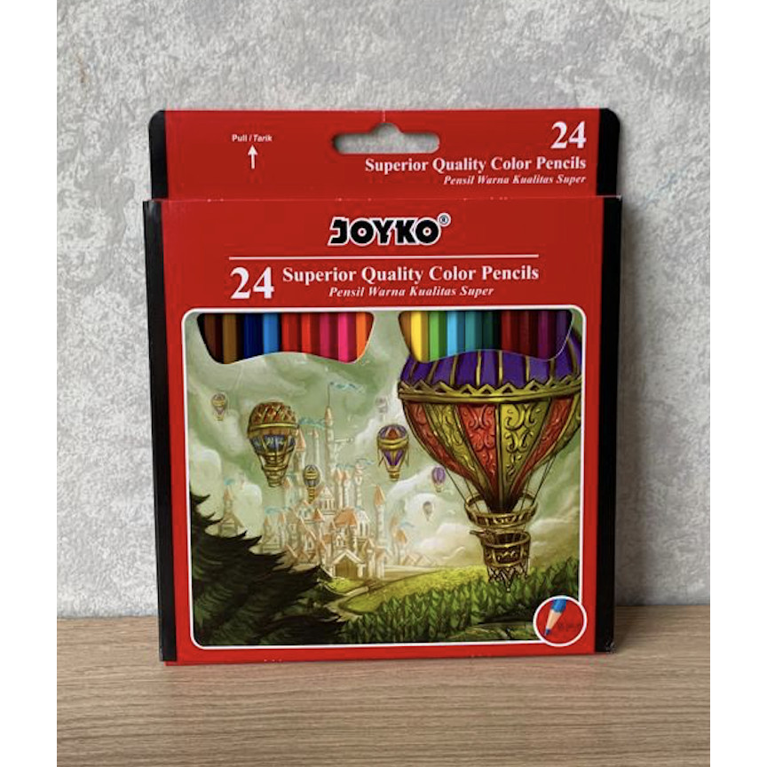 

Pensil Warna Panjang Joyko - 24 Warna CP-104