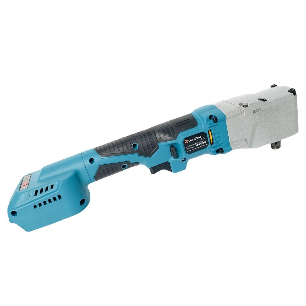 Lithium Battery Brushless Impact Ratchet Wrench Right Angle Electric Wrench Bare Metal (Battery Mt U