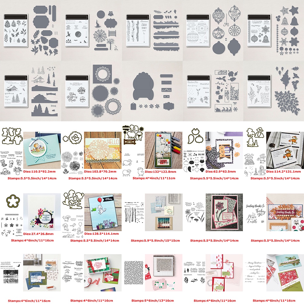 

U461-U508 DIY Scrapbooking Album Paper Card Decoration Craft Making Template