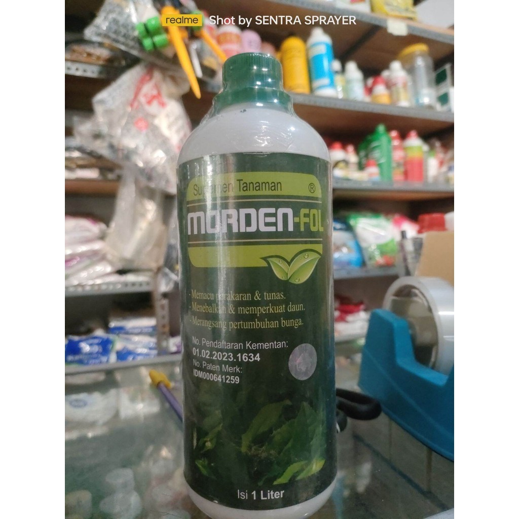 Pupuk Suplemen Tanaman Morden-Fol 1 Liter Morden Fol