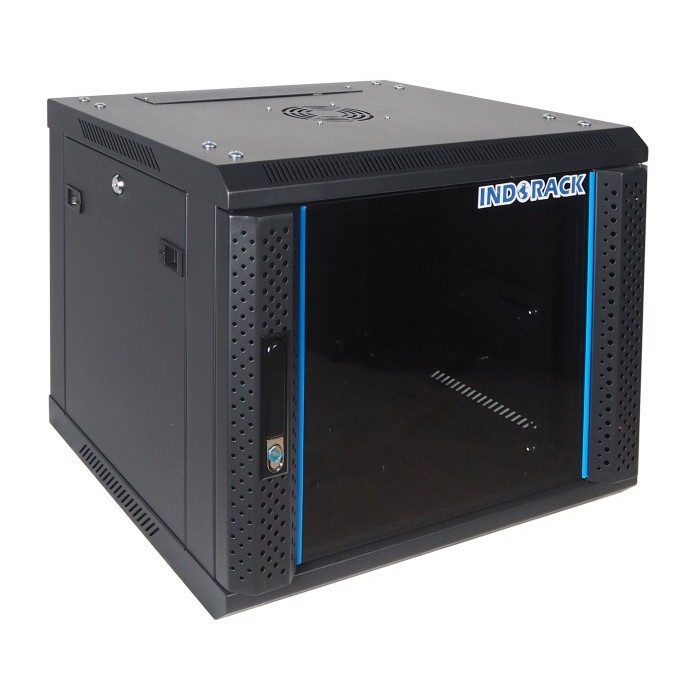 Indorack Wallmount Rack WIR4508S 8U 450mm Rak Server Internet Wifi PC