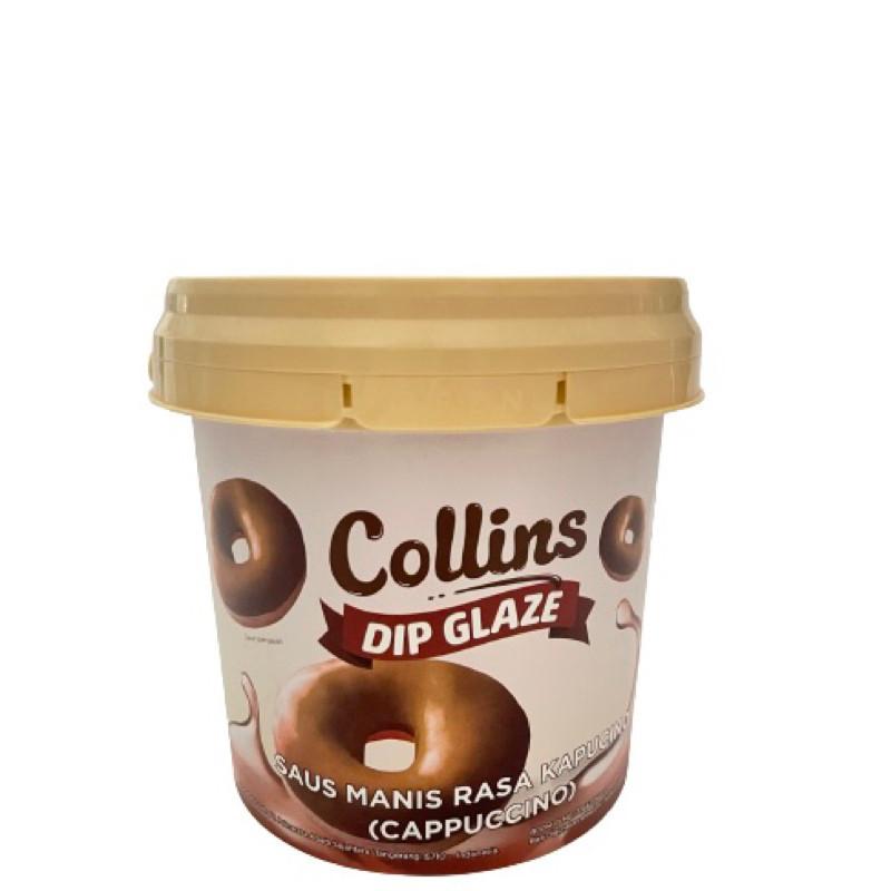 

GRATIS ONGKIR - COLLINS DIP GLAZE CAPPUCCINO 1KG