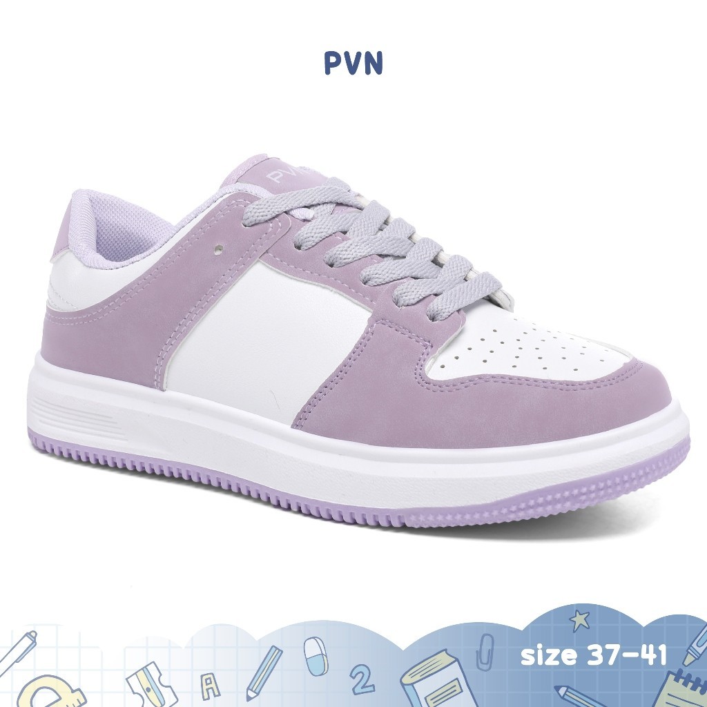fr54pj PVN Suzy Sepatu Sneakers Wanita Shoes Taro 392