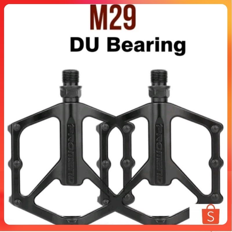 Pedal Promend M29 DU Bearing Anti Slip Pedal Sepeda