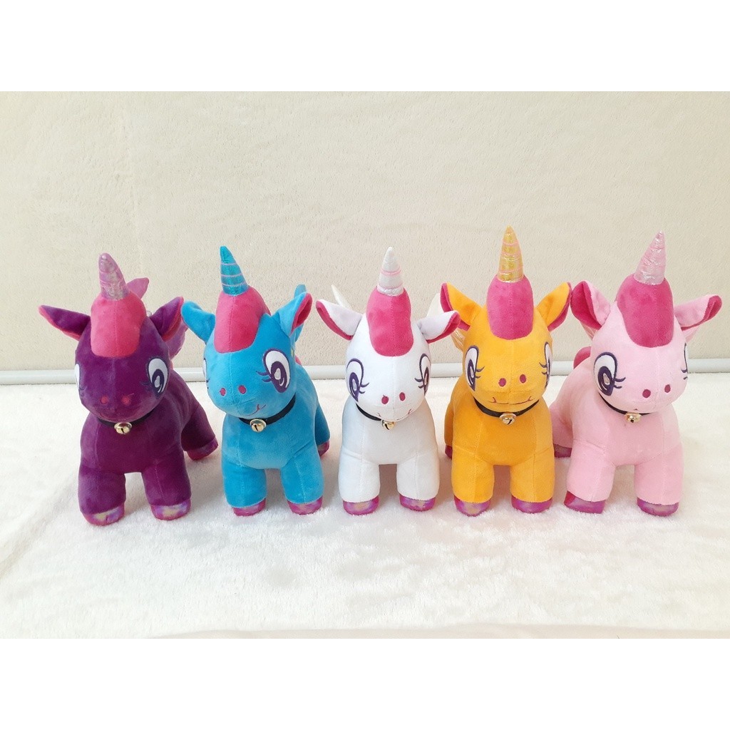 Boneka Little Pony Unicorn Standing Kuda Pony Unicorn