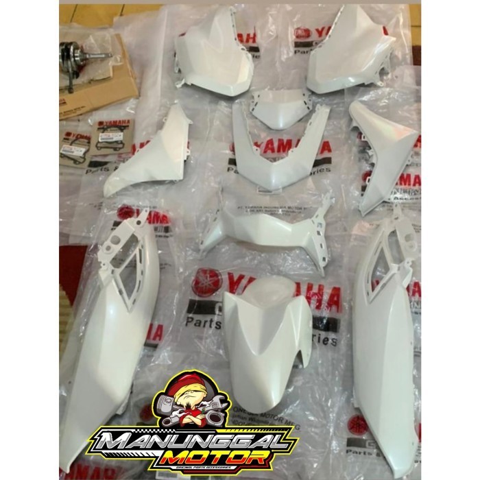 Paket Full Set Body Halus All New Nmax 155 Connected 2020-2023 Putih