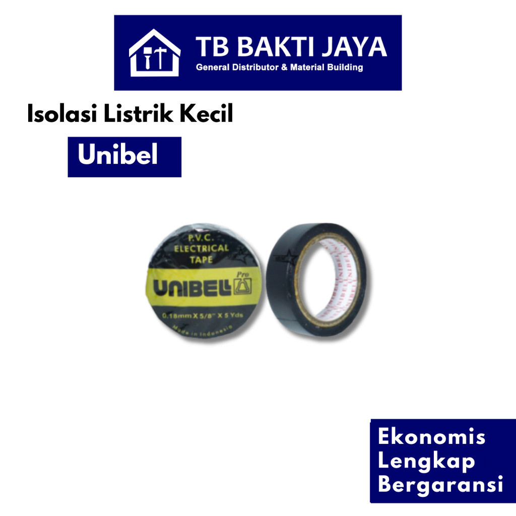 Unibel Isolasi / Isolasi Listrik Unibel Kecil / Isolasi Listrik Unibel Mini / Isolasi Listrik