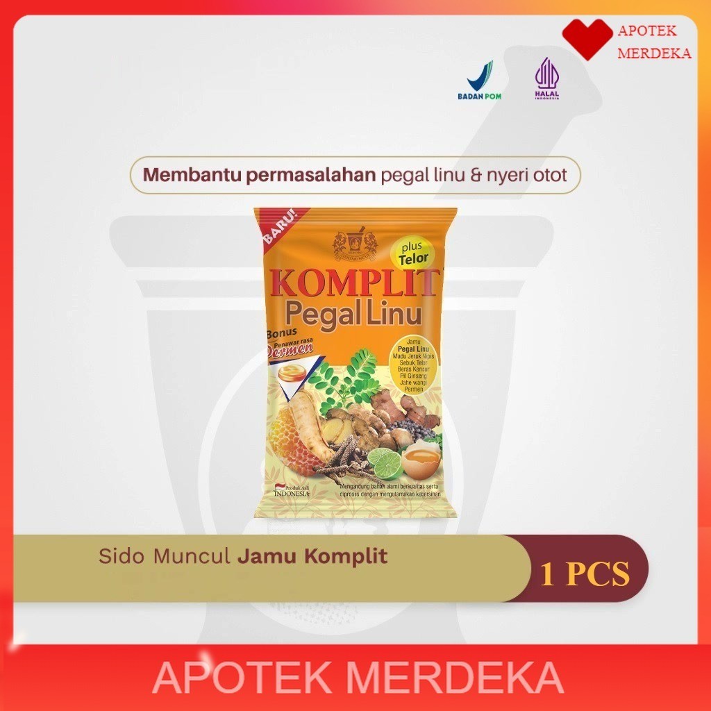 

Sido Muncul Jamu Komplit Pegal Linu Telor Sachet