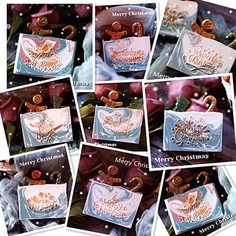 

Transparent and Clear Acrylic Soap Stamp, Custom Seal for Handmade DIY Making, Soap Chapter Supplies, Tools Kits, Festival, Xmas