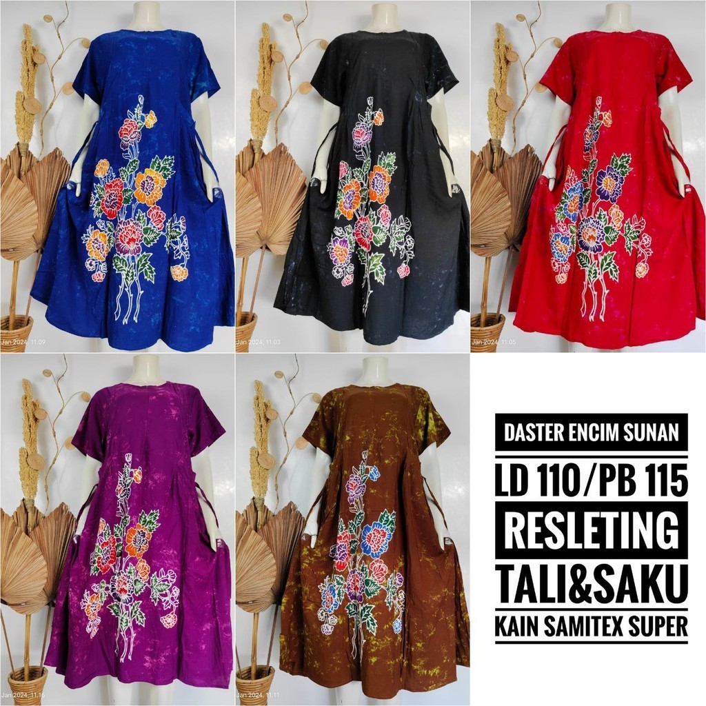 DASTER ENCIM SUNAN #BEST SELLER  #DasterBumil #DasterBusui #DasterBatikKekinian #BajuSantaiDasterTer