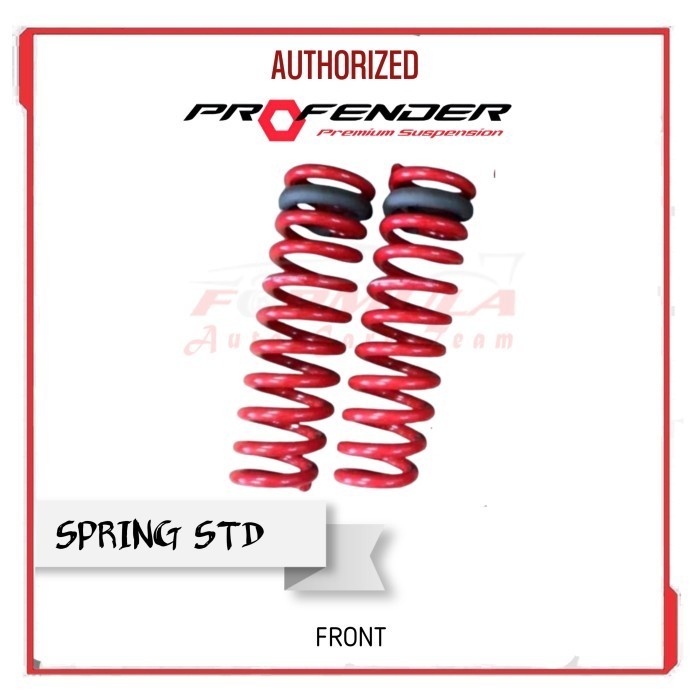 PER SPRING STD LIFT PROFENDER FORTUNER VRZ TRD GR16+ TEIN EIBACH FRONT