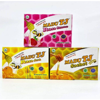 

1 Box / 12 Sachet Madu TJ ( Box )