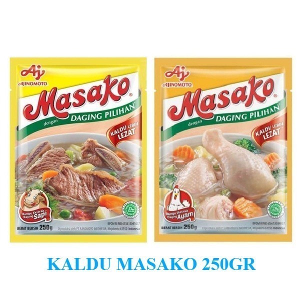 

[EJC] [250gr] MASAKO AYAM & SAPI 250gr Kaldu ayam Kaldu Sapi Bumbu Penyedap